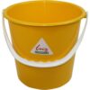 Plastic Bucket - Round - Lucy - Yellow - 8L (2.1 gal)