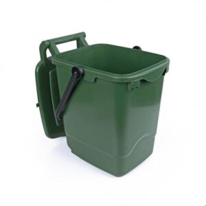 Food Waste Caddy - With Lid - Green - 7L