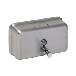 1200ml Horizontal Soap Dispenser - JDS - Synergise Brushed Stainless Steel