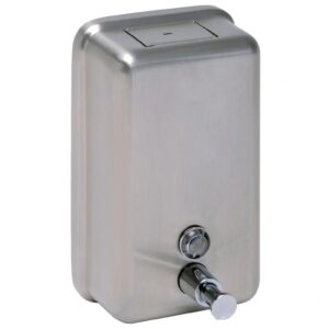 1200ml Vertical Soap Dispenser - JDS - Synergise Brushed Stainless Steel