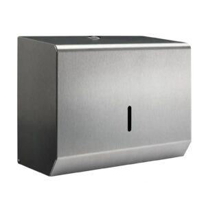 Small Hand Towel Dispenser - JDS - Synergise Brushed Stainless Steel