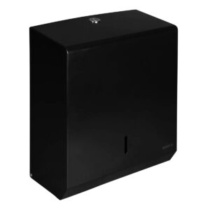 Standard Hand Towel Dispenser - JDS - Onyx Black Painted Steel