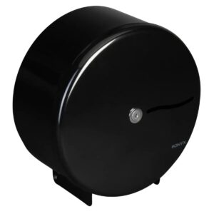 10" Mini Jumbo Dispenser -  JDS - Onyx Black Painted Steel
