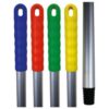 Handle - Light Duty - Aluminium - Yellow Grip - 122cm (48")