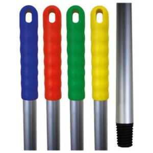 Handle - Light Duty - Aluminium - Yellow Grip - 122cm (48")