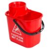 Bucket & Wringer - Professional - Red - 15L (3.2 gal)