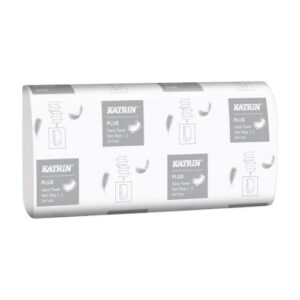 Hand Towel - W Fold - One Stop L3 - Katrin Plus - White - 3 Ply